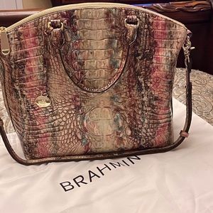 Large Brahmin Duxbury Satchel